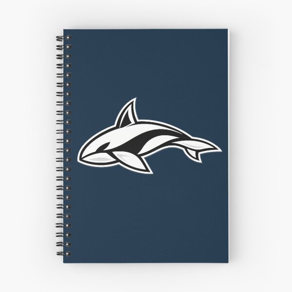 Item preview, Silent Current – Minimal Geometric Orca designed and sold by Orca Chuckle Studios.