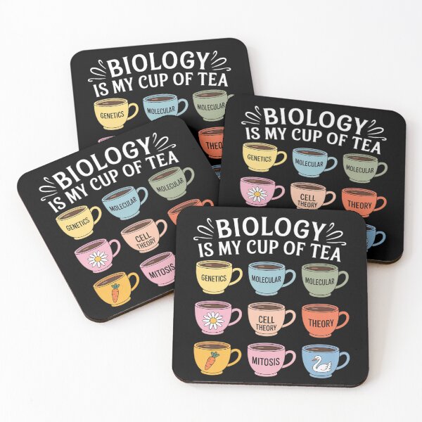 Item preview, Biology Is My Cup Of Tea Biologist Genetics DNA Microbiology designed and sold by FluoroWave.