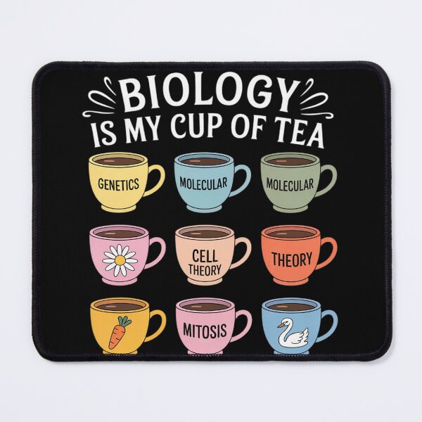 Item preview, Biology Is My Cup Of Tea Biologist Genetics DNA Microbiology designed and sold by FluoroWave.