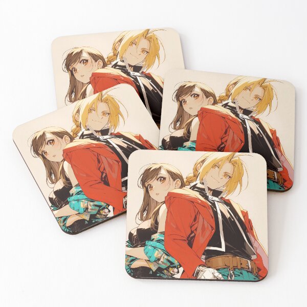 Item preview, Edward Elric Fullmetal Alchemist Anime Fantasy Character Red Coat designed and sold by thedarvills.