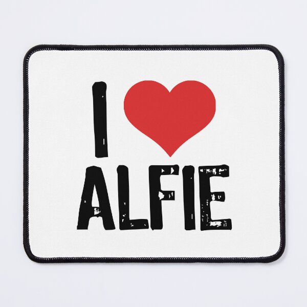 Item preview, I Love Alfie designed and sold by The "I Love Everything" Shop.