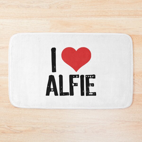 Item preview, I Love Alfie designed and sold by The "I Love Everything" Shop.