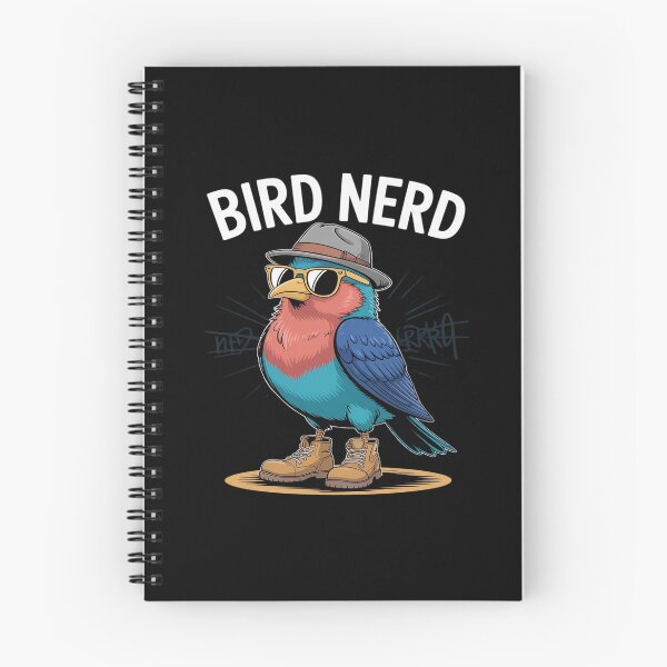Item preview, Bird Nerd Funny Birding Bird Watching Bird Lover Watcher designed and sold by FluoroWave.