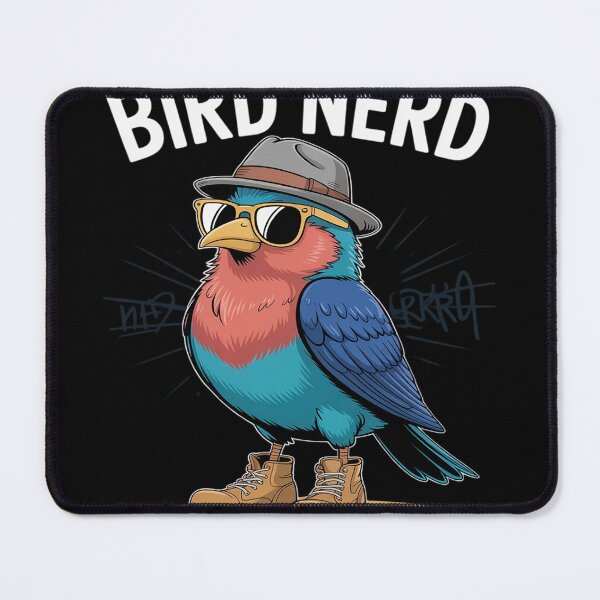 Item preview, Bird Nerd Funny Birding Bird Watching Bird Lover Watcher designed and sold by FluoroWave.