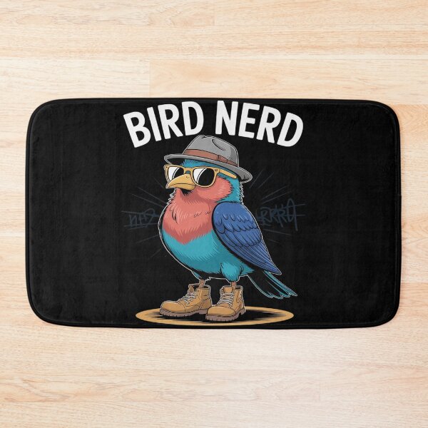 Item preview, Bird Nerd Funny Birding Bird Watching Bird Lover Watcher designed and sold by FluoroWave.