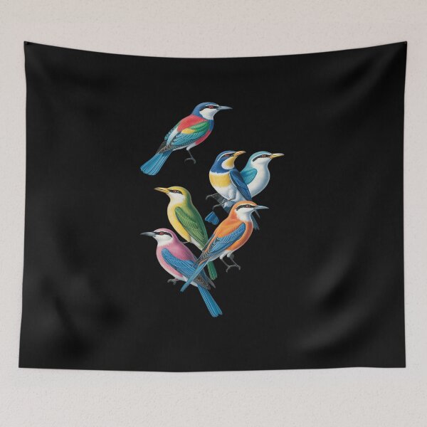 Item preview, Birds On A Branch - Birding Bird Watching Bird Watcher designed and sold by FluoroWave.
