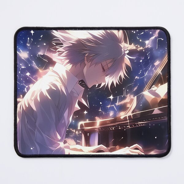 Item preview, Kaworu Nagisa Neon Genesis Evangelion Piano Fantasía cósmica Anime designed and sold by thedarvills.