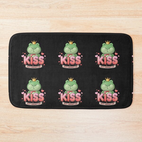 Item preview, "Frog Prince Kiss with Hearts designed and sold by kunsuriyapaisan Paranee.