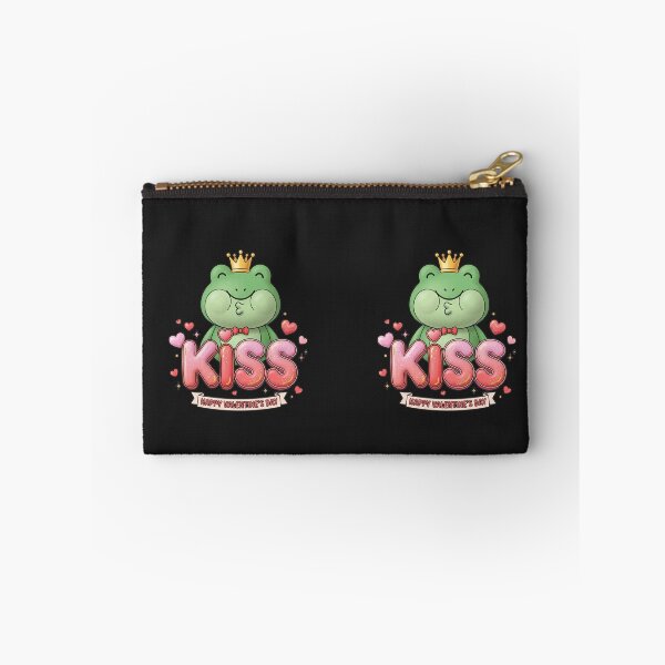 Item preview, "Frog Prince Kiss with Hearts designed and sold by kunsuriyapaisan Paranee.