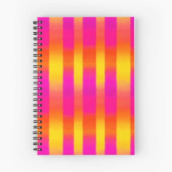 Item preview, Neon Sunset Vertical Gradient Stripes Pattern designed and sold by bubblegoth.
