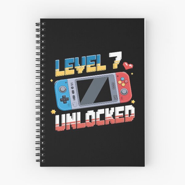 Item preview, Level 7 Unlocked Birthday Boy Video Gamer Level Up Kids Boys  designed and sold by joyouartArt.