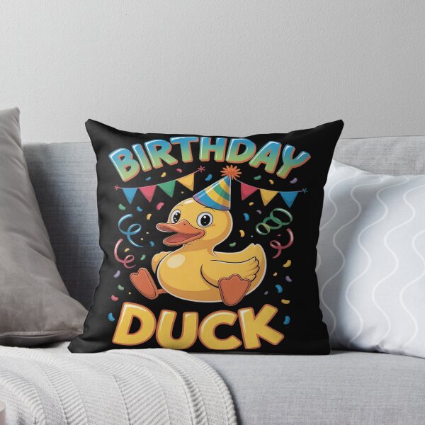 Item preview, Birthday Duck Kids Rubber Duck Party Family designed and sold by FluoroWave.