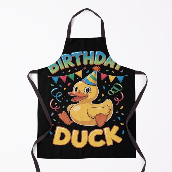 Item preview, Birthday Duck Kids Rubber Duck Party Family designed and sold by FluoroWave.