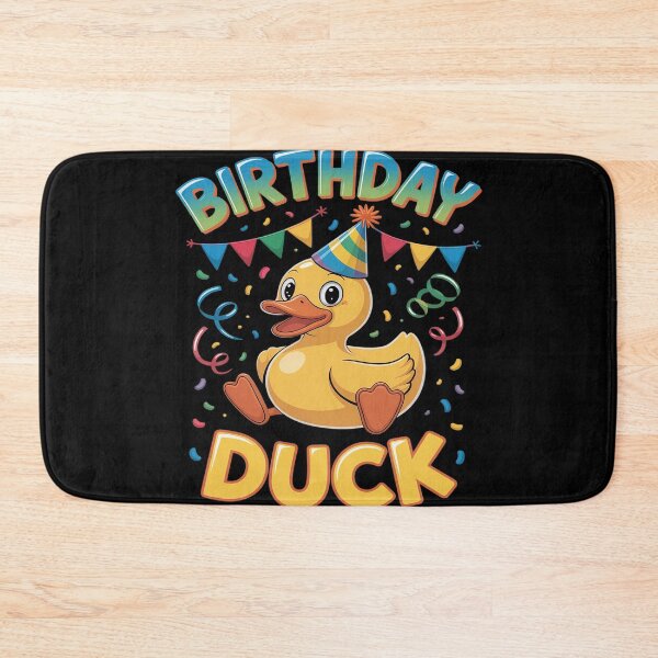 Item preview, Birthday Duck Kids Rubber Duck Party Family designed and sold by FluoroWave.