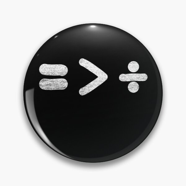 Item preview, Equality Is Greater Than Division designed and sold by MichaelRodgers3.
