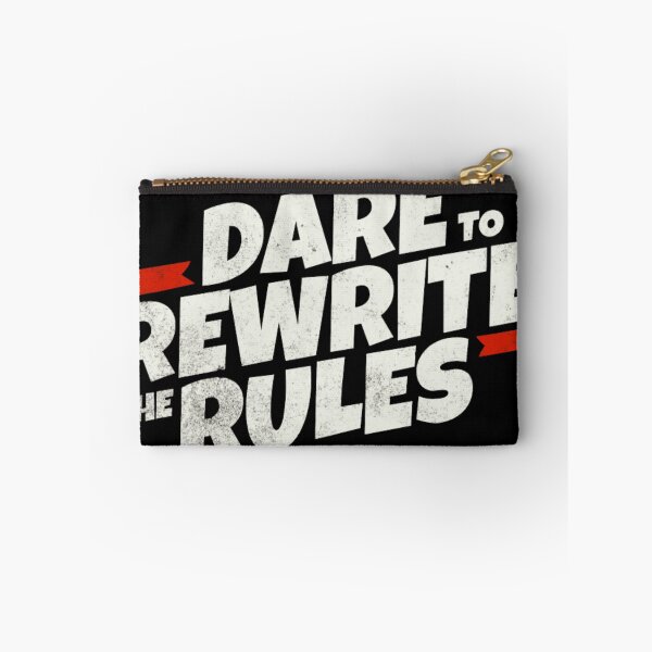Item preview, Modern Disruptor Dare To Rewrite The Rules Minimalist Design designed and sold by GenZFashion000.