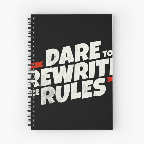 Item preview, Modern Disruptor Dare To Rewrite The Rules Minimalist Design designed and sold by GenZFashion000.
