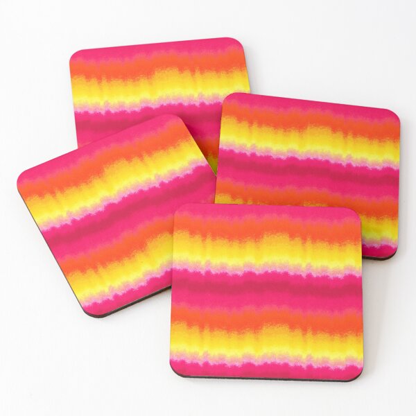 Item preview, Neon Sunset Gradient Color Wash Pattern designed and sold by bubblegoth.