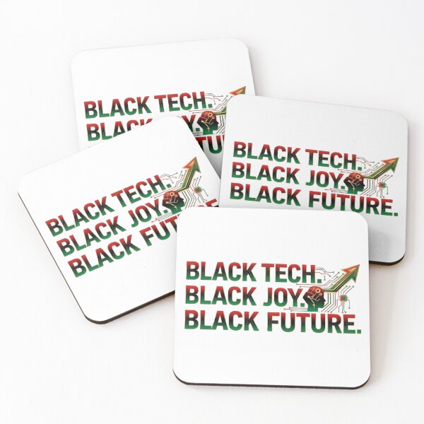 Item preview, Black Tech Black Joy Black Future - Minimalist STEM Engineer designed and sold by RealVibeVault.