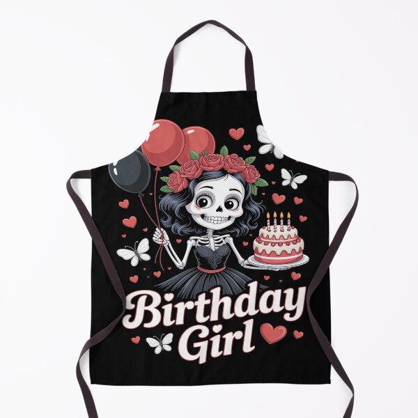 Item preview, Birthday Girl Cute Gothic Skeleton designed and sold by FluoroWave.