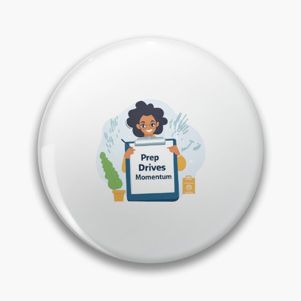 Item preview, Cheerful Prep Drives Momentum Productivity And Motivation designed and sold by FWLKIT.