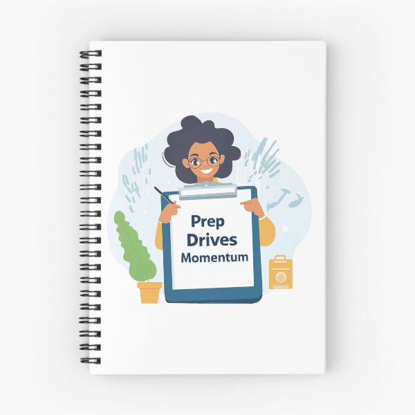 Item preview, Cheerful Prep Drives Momentum Productivity And Motivation designed and sold by FWLKIT.