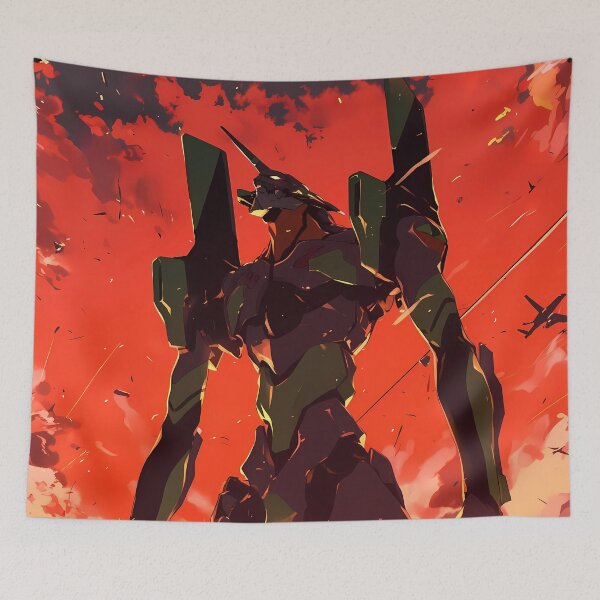 Item preview, Evangelion Unit 01 Neon Genesis Evangelion Anime Mecha Apocalyptic Action Chaos designed and sold by thedarvills.
