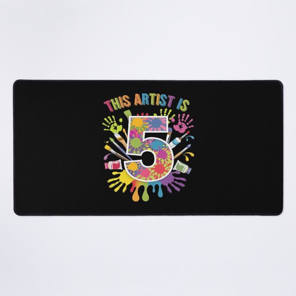 Item preview, This Artist Is 5 Year Old Birthday 5th Painting Art Party  designed and sold by angolinnArt.