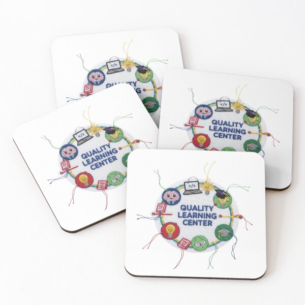 Item preview, Quality Learning Center – Hand-Embroidered Education Badge | Creative Learning, Coding & Knowledge Logo designed and sold by Gurjeetpixelart.