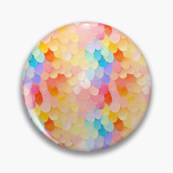 Item preview, Rainbow Pastel Mermaid Scales Pattern designed and sold by bubblegoth.