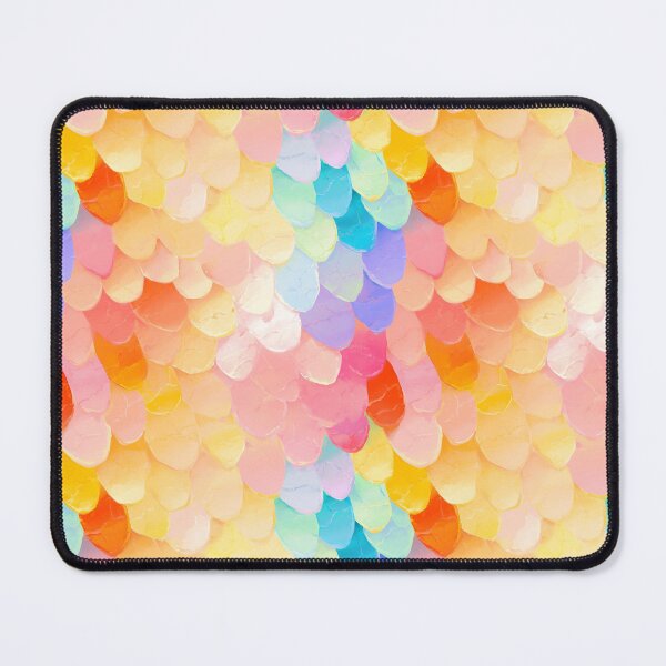 Item preview, Rainbow Pastel Mermaid Scales Pattern designed and sold by bubblegoth.