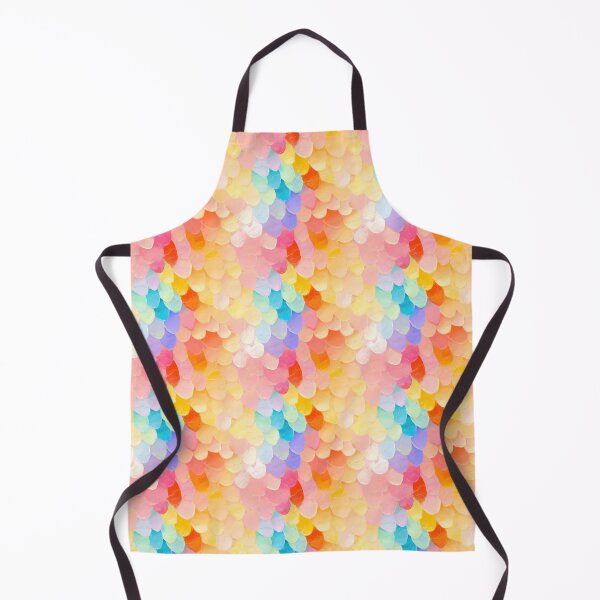 Item preview, Rainbow Pastel Mermaid Scales Pattern designed and sold by bubblegoth.
