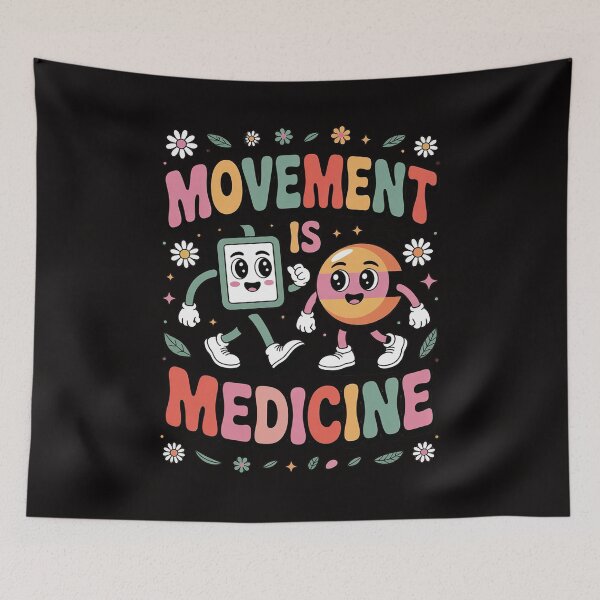 Item preview, Movement Is Medicine PT PTA Physical Therapy Month designed and sold by HesterFoley.