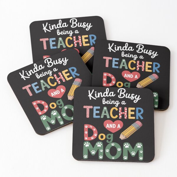 Item preview, Mothers day for teacher dog lover, Dog Mom Teacher designed and sold by HesterFoley.