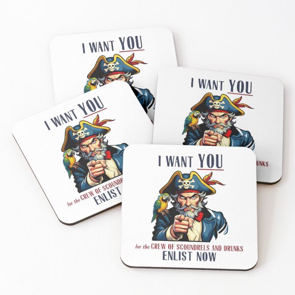 Item preview, Join my crew - Recruitment Poster designed and sold by Freakture-shop.