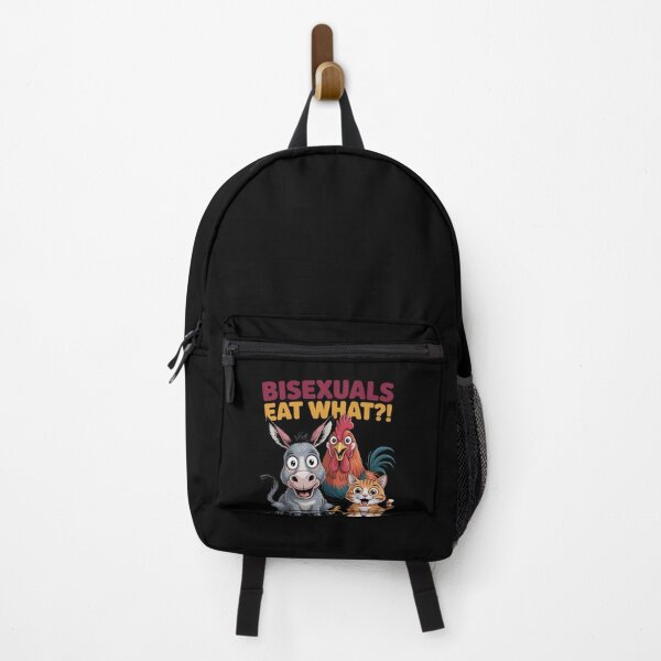 Item preview, Bisexuals Funny Eat What Animals Gay Pride LGBTQ Pun designed and sold by FluoroWave.