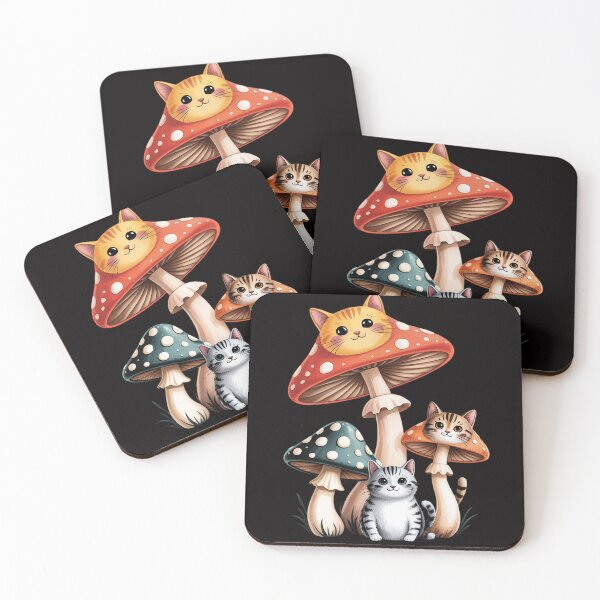Item preview, Meowshroom Mushrooms nny Cats Animals Love Pet designed and sold by PattonJillian.