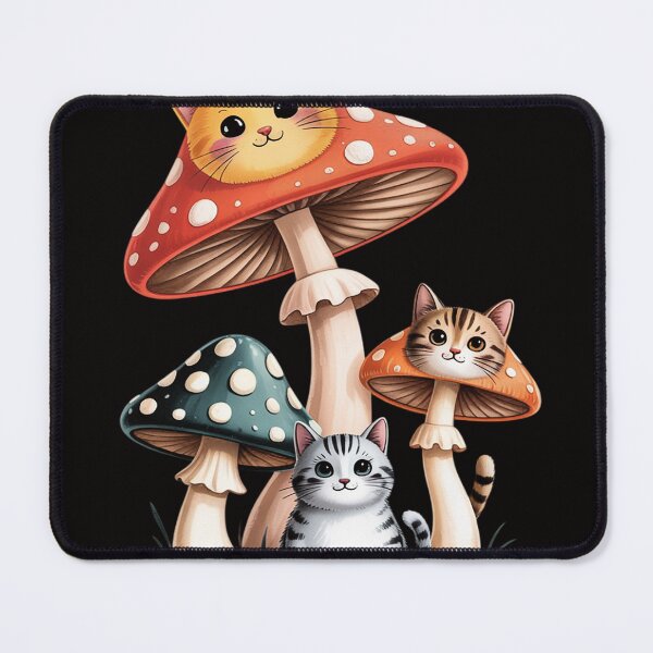 Item preview, Meowshroom Mushrooms nny Cats Animals Love Pet designed and sold by PattonJillian.