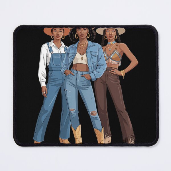 Item preview, Black African American Cowgirl Western Country Texas Rodeo designed and sold by FluoroWave.