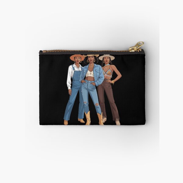 Artikelvorschau, Schwarze afroamerikanische Cowgirl Western Country Texas Rodeo entworfen und verkauft von FluoroWave.