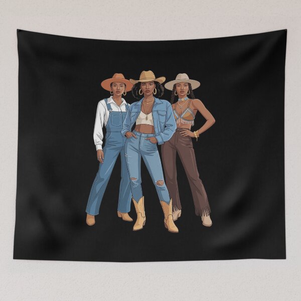 Item preview, Black African American Cowgirl Western Country Texas Rodeo designed and sold by FluoroWave.