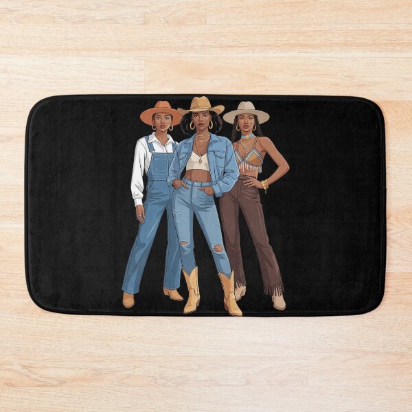 Item preview, Black African American Cowgirl Western Country Texas Rodeo designed and sold by FluoroWave.