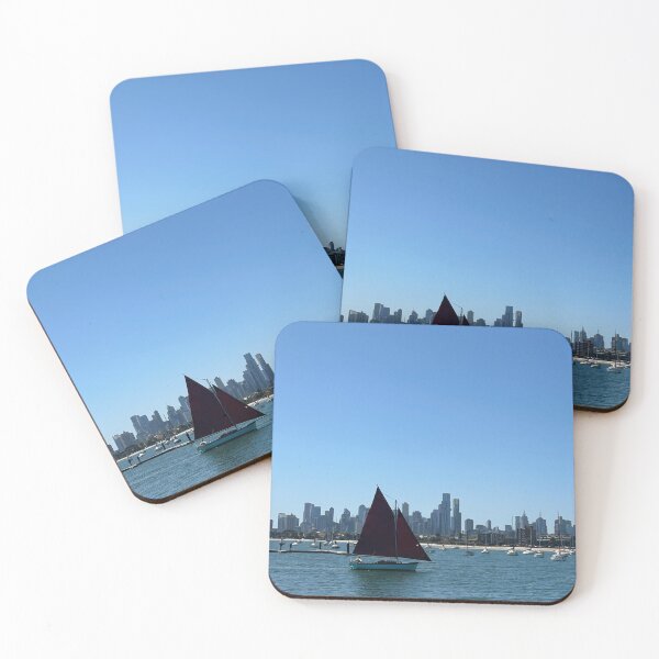 Item preview, Sail boat at St Kilda designed and sold by Juhibhatia.