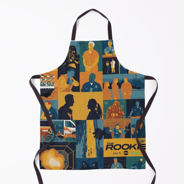 Item preview, The Rookie outline cartoon collage new season  designed and sold by tracynguyen23.