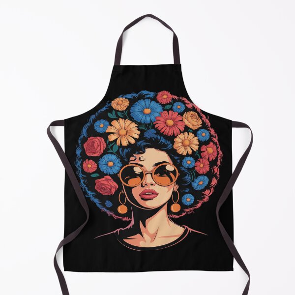 Item preview, Black History Afro Flower Hair Juneteenth designed and sold by FluoroWave.