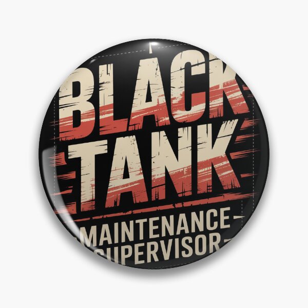Item preview, Black Tank Maintenance Supervisor Funny Campers Tank Boss designed and sold by FluoroWave.