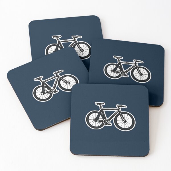 Item preview, Urban Fixie – Minimalist Bicycle Illustration designed and sold by Orca Chuckle Studios.