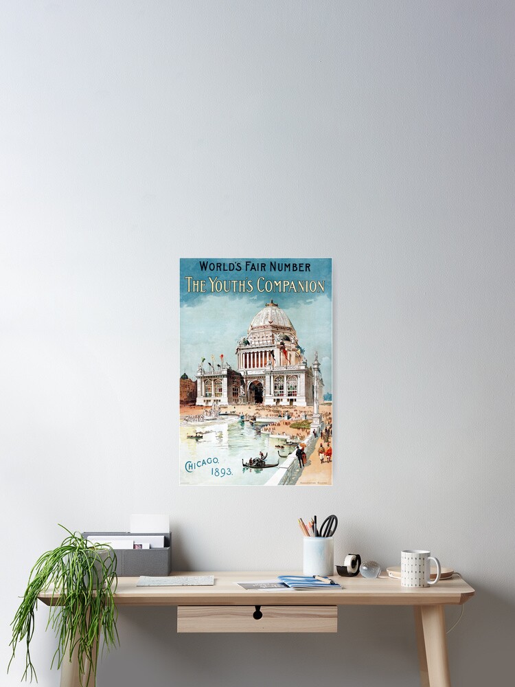 Vintage 1893 Chicago World's fair expo | Poster