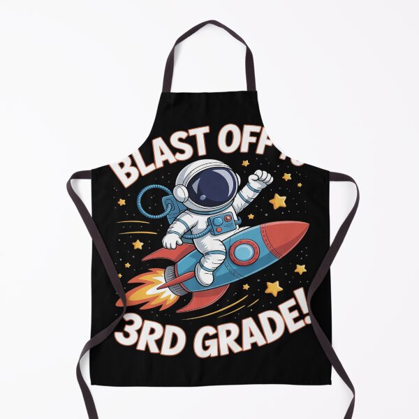 Item preview, Blast Off to 3rd Grade Funny Astronaut Back to School designed and sold by FluoroWave.