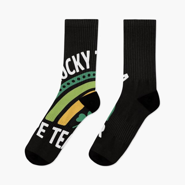 Item preview, Lucky To Be A PE Teacher Rainbow St Patricks Day Shamrock Men Women designed and sold by PattonJillian.